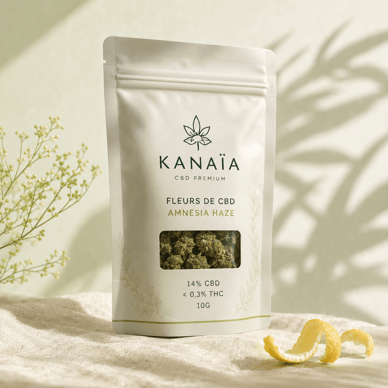 Amnesia Haze — Fleur de CBD KANAÏA