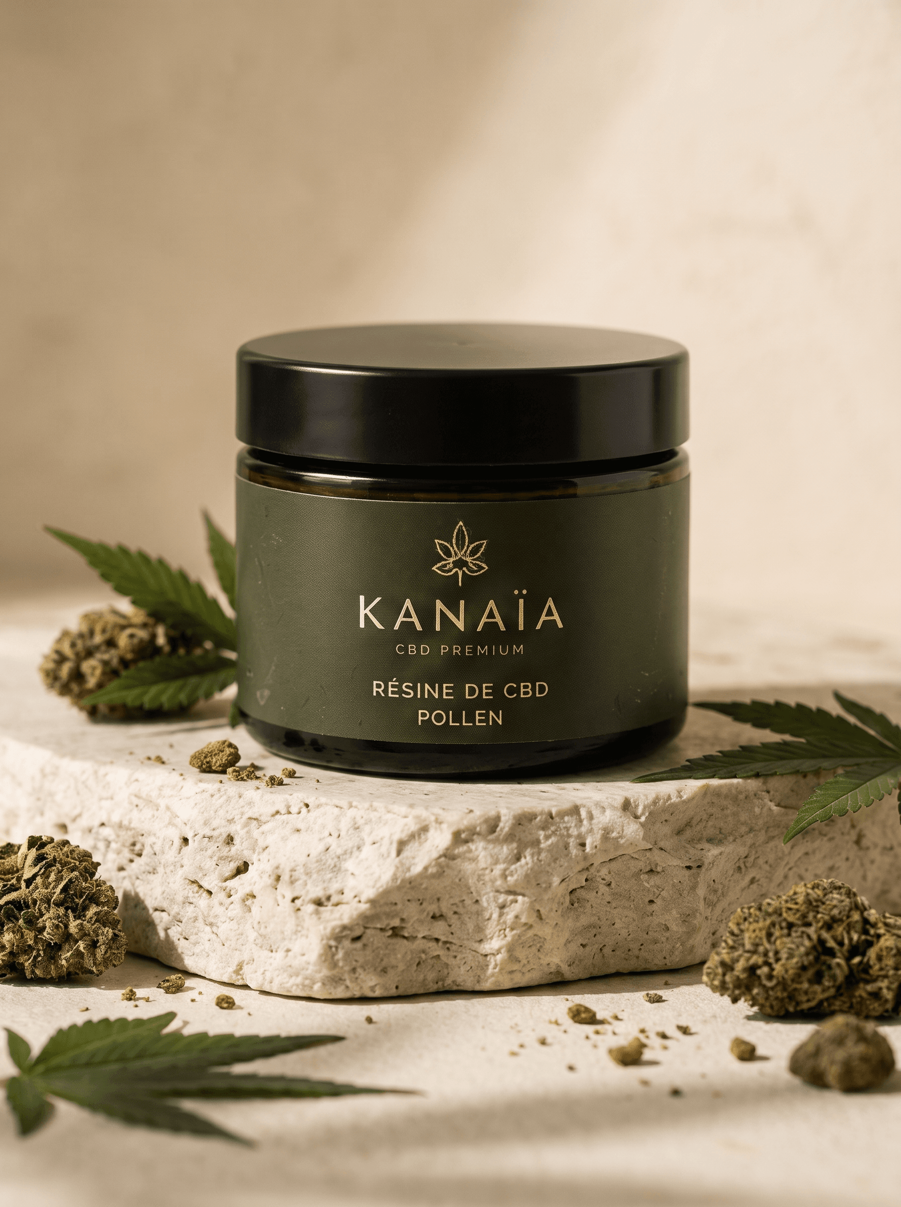 Pollen — Résine de CBD KANAÏA