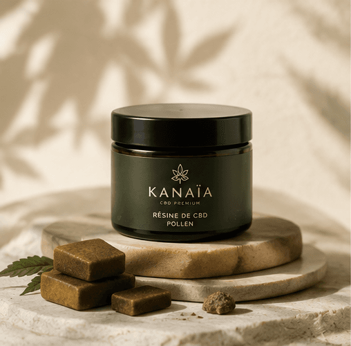 Résine de CBD artisanale KANAÏA